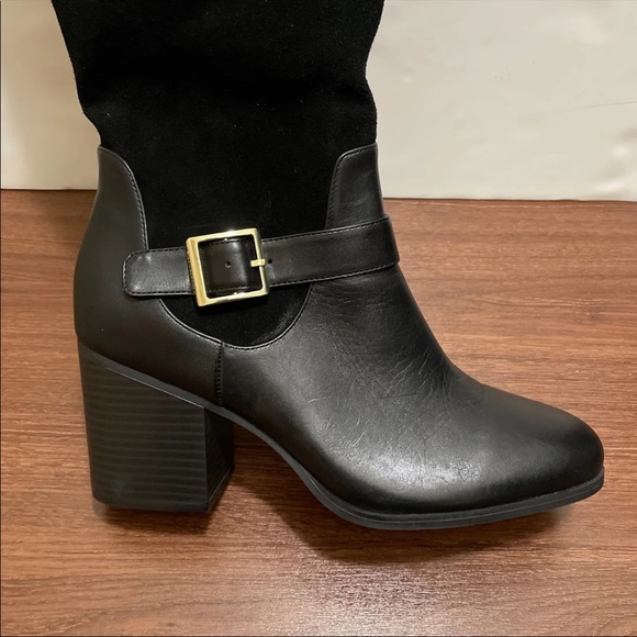 NEW GIANI BERNINI WOMEN'S JESSAA SUEDE CLOSED TOE KNEE HIGH BOOTS - Picture 7 of 8